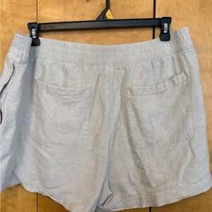 Old Navy Light beige Linen Shorts